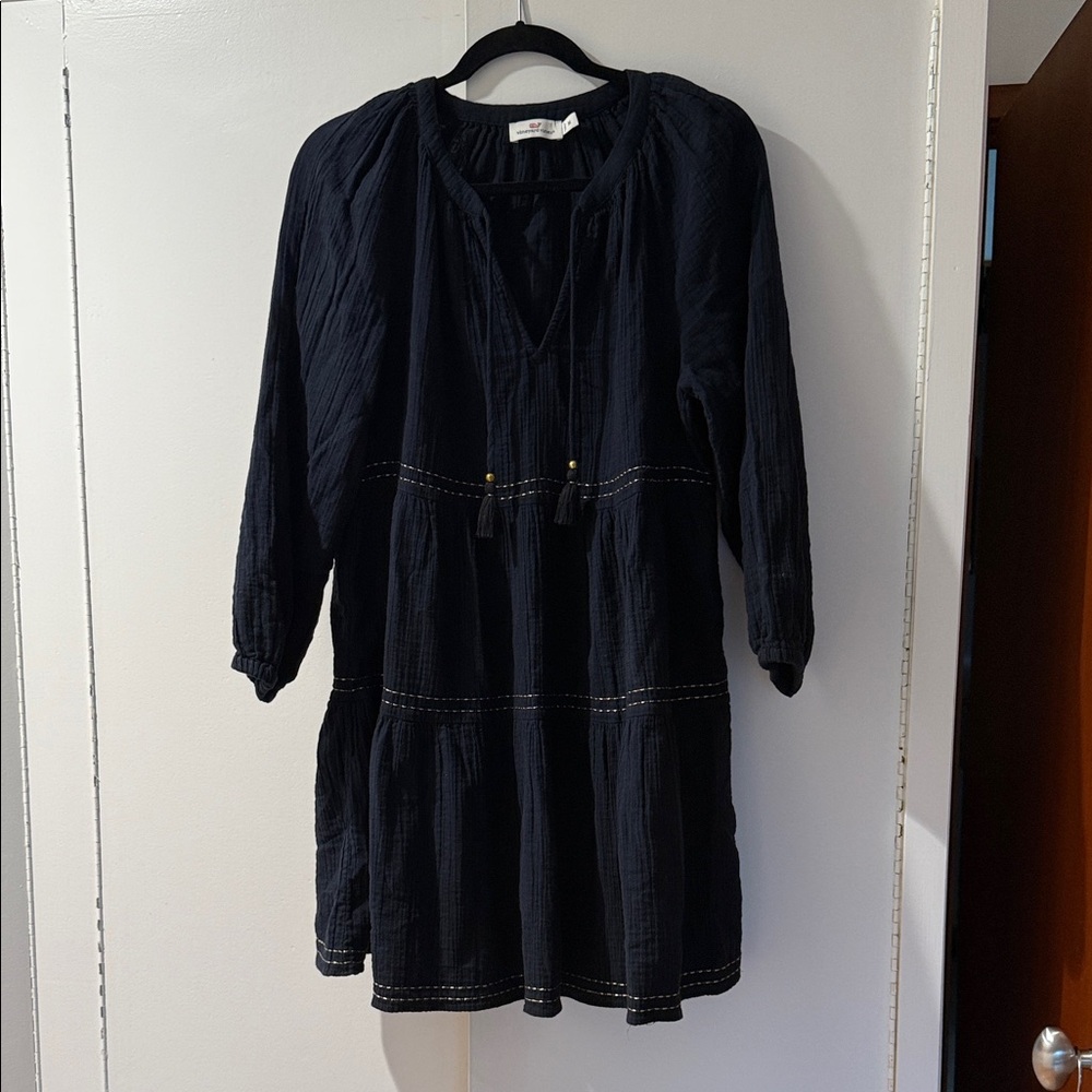 Vineyard Vines black 100% Cotton Dress